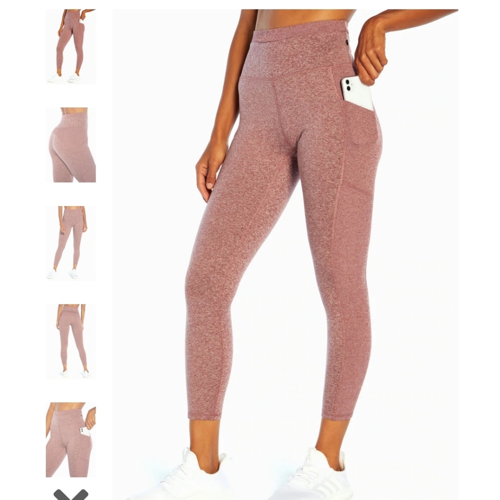 Marika Hannah Side Pocket Ankle Leggings XL